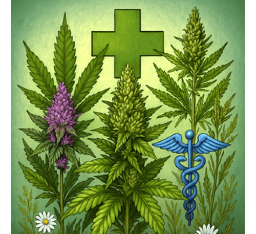 Фемінізована суміш насіння медичних автоцвітів (1 шт.) / Medical Auto Feminised MIX 2025